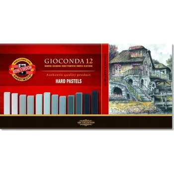 Koh-I-Noor Gioconda Tvrdé pastely – suché pastely, sada 12