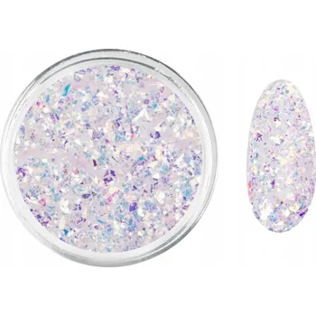 Prášek na nehty Allepaznokcie ice crush 01 2 g fialový