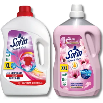 Prací prostředek Tekutý prací prostředek na barevné prádlo Sofin 5,5 l