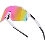 FORCE STRIVE brýle bílé, růžové zrc. sklo barva skla: růžová, barva obruby: bílá