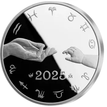 Bohemia mincovna Stříbrný tolar k narození dítěte 2025 Proof 20 g