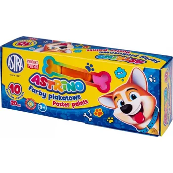 Výtvarná barva Astra Školní temperové barvy v kelímku Astrino, 10x20ml, 301221003