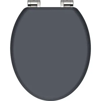 WC sedátko Bps-koupelny šedé MDF