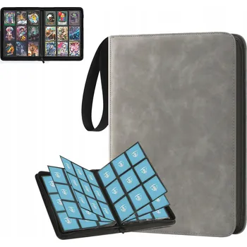 Příslušenství ke karetním hrám VELKÉ ALBUM NA 540 KARET SBĚRATELSKÉ ALBUM NA FOTOGRAFIE XXL (Šedé)