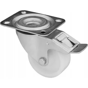 Pojezdové kolečko OTOČNÉ KOLO S BRZDOU 100mm PRO PEKAŘSKÝ VOZÍK