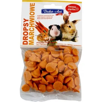Krmivo pro hlodavce Dako-Art pamlsky drops 0,075 kg křeček