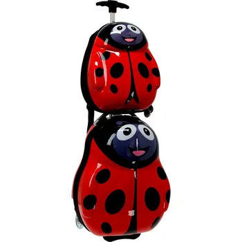 Spirit Cestovní dětský kufr na kolečkách + batoh (2v1) BERUŠKA