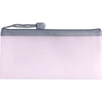 Obálka Obálka se zipem JUNIOR DL síťovaná - růžová