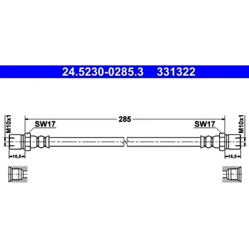 Brzdová hadice Brzdová hadice ATE 24.5230-0285.3