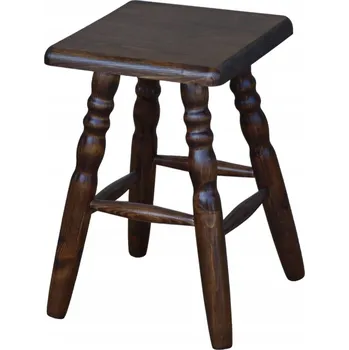 Taburet Taburet Metdrew ořech, výška 45 cm
