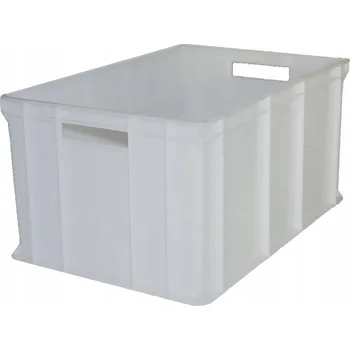 Úložný box Plastová úložná bedna Qbox 600x400x300 mm, 55 l, bílá