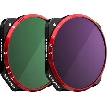 Bezpečnostní kamera Freewell Sada 2 VND Filtrů pro DJI Mavic 3 + Pouzdro