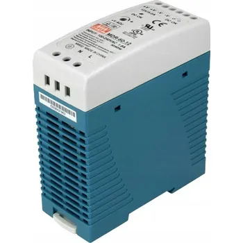 Napájecí zdroj pro osvětlení Napájecí zdroj pro LED pásky MEAN WELL MDR 12V 5A 60W