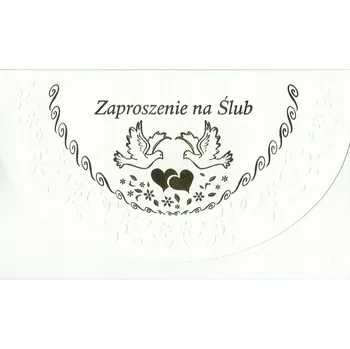 Obraz Pozvánka na křtiny s holubicí