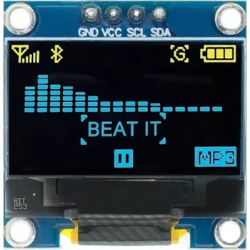 Droidcraft 0,96" żółto-niebieski displej