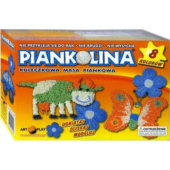 Modelovací hmota Pěnová Plastelína MODELOVACÍ HMOTA Pro DĚTI od 3 LET Hračka 8 Barev Standard