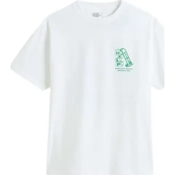 Pánské oblečení Pánské triko Vans M MOVING CO SS L Bílá, Zelená