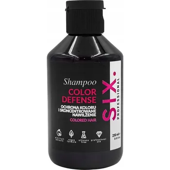 Šampon SIX PROFESSIONAL COLOR DEFENSE ŠAMPON NA VLASY PRO OCHRANU BARVY 250 ML