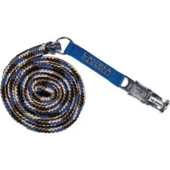 Vodítko HKM Amalfi s panic karabinou blue