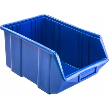 Úložný box 20x Modrá plastová přepravka / box / organizér 345x225x165