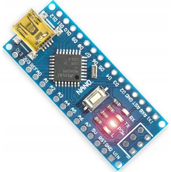 Elektronická stavebnice NANO V3 modul Atmega328 kompatibilní s Arduino Nano V3, USB CH340 16MHz 5V