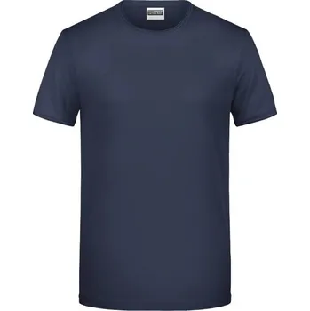 Pánské tričko DAIBER JN 8002 / Pánské tričko z bio bavlny - navy M