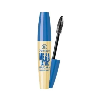 Řasenka DERMACOL Řasenka Mega Lashes Waterproof - čer