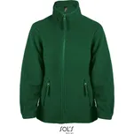 SOL´S NORTH / Dětská fleecová bunda - fir green 106-116