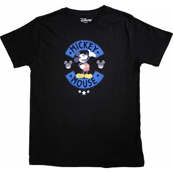 Pánské tričko Mickey Mouse tričko, Mickey Mouse Stars Black, pánské S