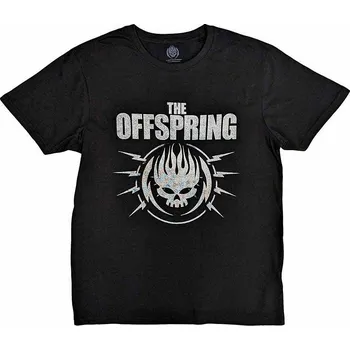 Pánská móda The Offspring tričko, Bolt Logo Black, pánské L