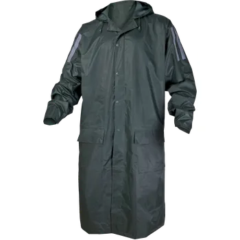 DELTA MA400 / Unisex nepromokavý kabát - zelená M
