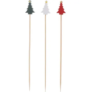 Vánoční dekorace Napichovátka STROMEK 20 Ks