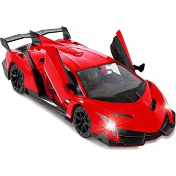 RC model auta OEM Závodní auto na dálkové ovládání, měřítko 1:24, červené