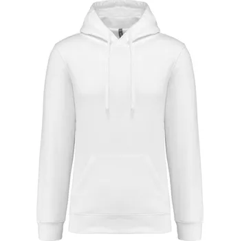 Pánská mikina KARIBAN VINTAGE K4037 / Mikina s kapucí - white XXXL