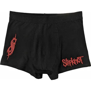 Boxerky Slipknot boxerky CO+EA, Logo Black, pánské M