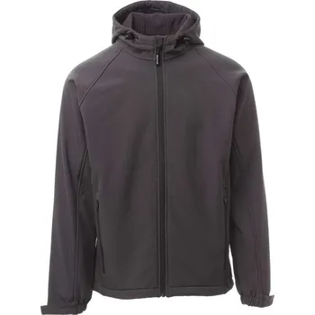 Pánská mikina PAYPER GALE 001044-0355 / Pánská softshellová bunda s kapucí - anthracite XS