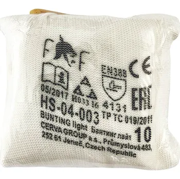 Pracovní rukavice FF BUNTING LIGHT HS-04-003 VAM / Povrstvené rukavice - bílá 8