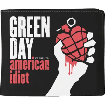 Peněženka Green Day peněženka PU 11 x 10 x 1 cm, American Idiot Black