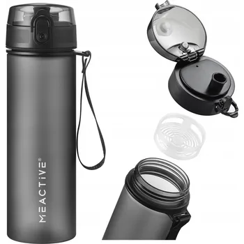 LÁHEV NA VODU LAHEV NA PITÍ 500 ml TRITAN SPORTOVNÍ VZDUCHOTĚSNÁ SE SÍTKEM A STUPNICÍ