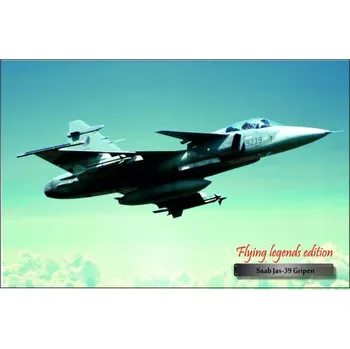 Obraz Cedule Letadlo Saab Jas-39 Gripen