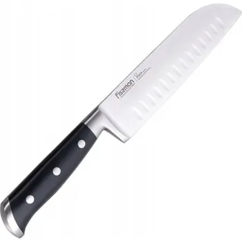 Kuchyňský nůž AZIJSKÝ NŮŽ ŠÉFKUCHAŘE NŮŽ KUCHYŇSKÝ SANTOKU 18CM FISSMAN KOCH