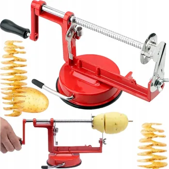 Kráječ zeleniny Juze STROJEK NA CHIPSY, ZELENINY A BRAMBORY - SPIRÁLOVÝ KRÁJEČ NA ZAKROUCENÉ HRANOLKY