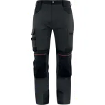DELTA MACH5 M5PA3STR / Pánské strečové odolné pracovní kalhoty - šedá/černá XL