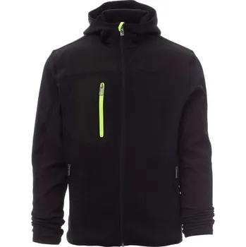 Pánské oblečení PAYPER TRIP 000453-0103 / Technická bunda se softshellovými vsadkami - black/black XL