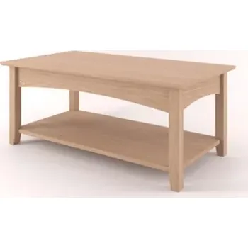 Konferenční stolek Interier-Stejskal | Konferenční stolek Castello masiv dub D50 - Castello dekory Světle šedá