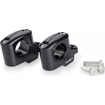 Zvýšení řidítek PULLBACK 22141N černý height 25mm, d 29mm