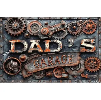 Obraz Cedule Dads Garage