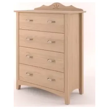 Komoda Interier-Stejskal | Komoda Castello masiv dub D22A - Castello dekory Bílá patina