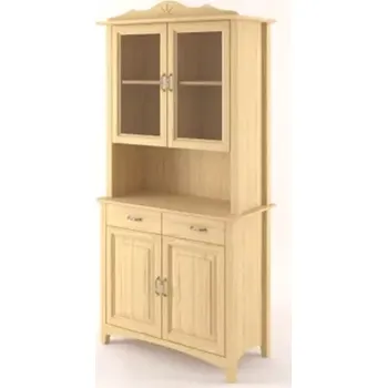 Příborník a kredenc Interier-Stejskal | Kredenc Castello masiv borovice S04B - Castello dekory Rustikal retro