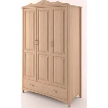 Šatní skříň Interier-Stejskal | Šatní skřín Castello masiv dub D01 - Castello dekory Dub bezbarvý lak